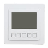 Air Conditioning Thermostat 5℃ To 35℃ ±1℃ High Accuracy Temperature Controller with Large LCD Display for Dining Room