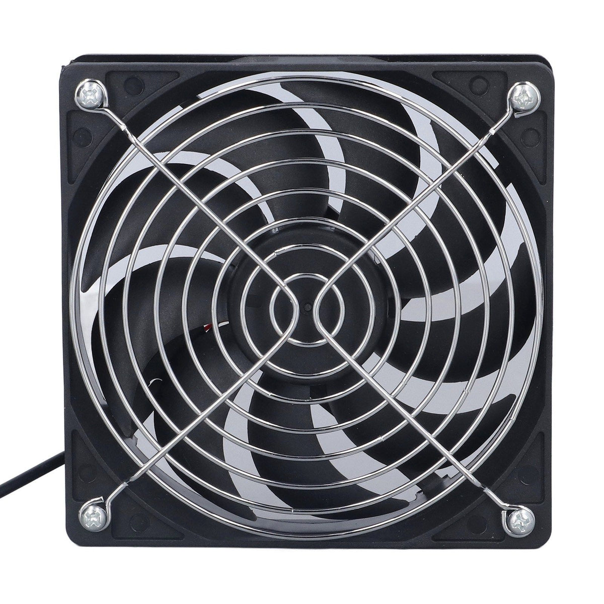 6W Solar Panel Fan with Protecting Net Waterproof Greenhouse Chicken House Solar Fan for Outdoor