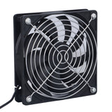 6W Solar Panel Fan with Protecting Net Waterproof Greenhouse Chicken House Solar Fan for Outdoor