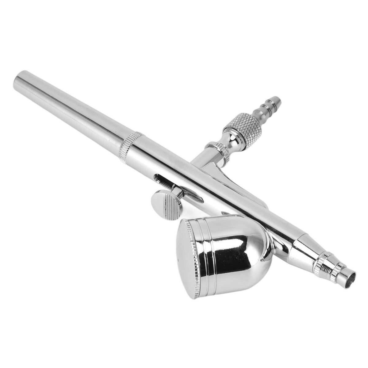 Airbrush Kit Stainless Steel Precise Dual Action Small Paint Spray Pen for Temporary Tattoo Cake