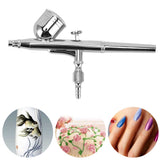 Airbrush Kit Stainless Steel Precise Dual Action Small Paint Spray Pen for Temporary Tattoo Cake - Extra Image
