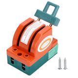 Knife Safety Switch 2 Pole 63A AC 220V Single Throw ABS Copper Disconnect Knife Switch for Fail Safe Circuit Breakers