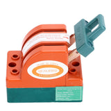 Knife Safety Switch 2 Pole 63A AC 220V Single Throw ABS Copper Disconnect Knife Switch for Fail Safe Circuit Breakers