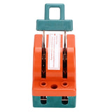 Knife Safety Switch 2 Pole 63A AC 220V Single Throw ABS Copper Disconnect Knife Switch for Fail Safe Circuit Breakers - Extra Image