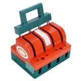 Knife Safety Switch 4P Single Throw 100A AC 380V Terminal Connection Disconnect Knife Switch for Power Switches