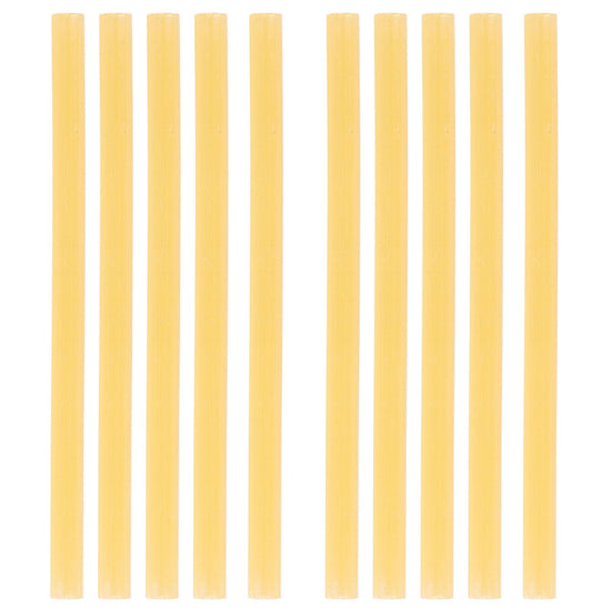 10Pcs Hot Melt Glue Stick 11x200mm Strong Adhesion High Strength Glue Adhesive Sticks for Glue Guns Above 60WYellow