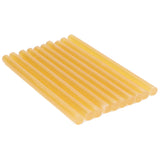 10Pcs Hot Melt Glue Stick 11x200mm Strong Adhesion High Strength Glue Adhesive Sticks for Glue Guns Above 60WYellow - Front View