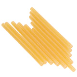 10Pcs Hot Melt Glue Stick 11x200mm Strong Adhesion High Strength Glue Adhesive Sticks for Glue Guns Above 60WYellow - Low Angle