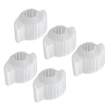 5PCS Luminous Door Knob Protection Cover Soft Silicone Child Safety Door Knob Cover for Household - Top-Down View