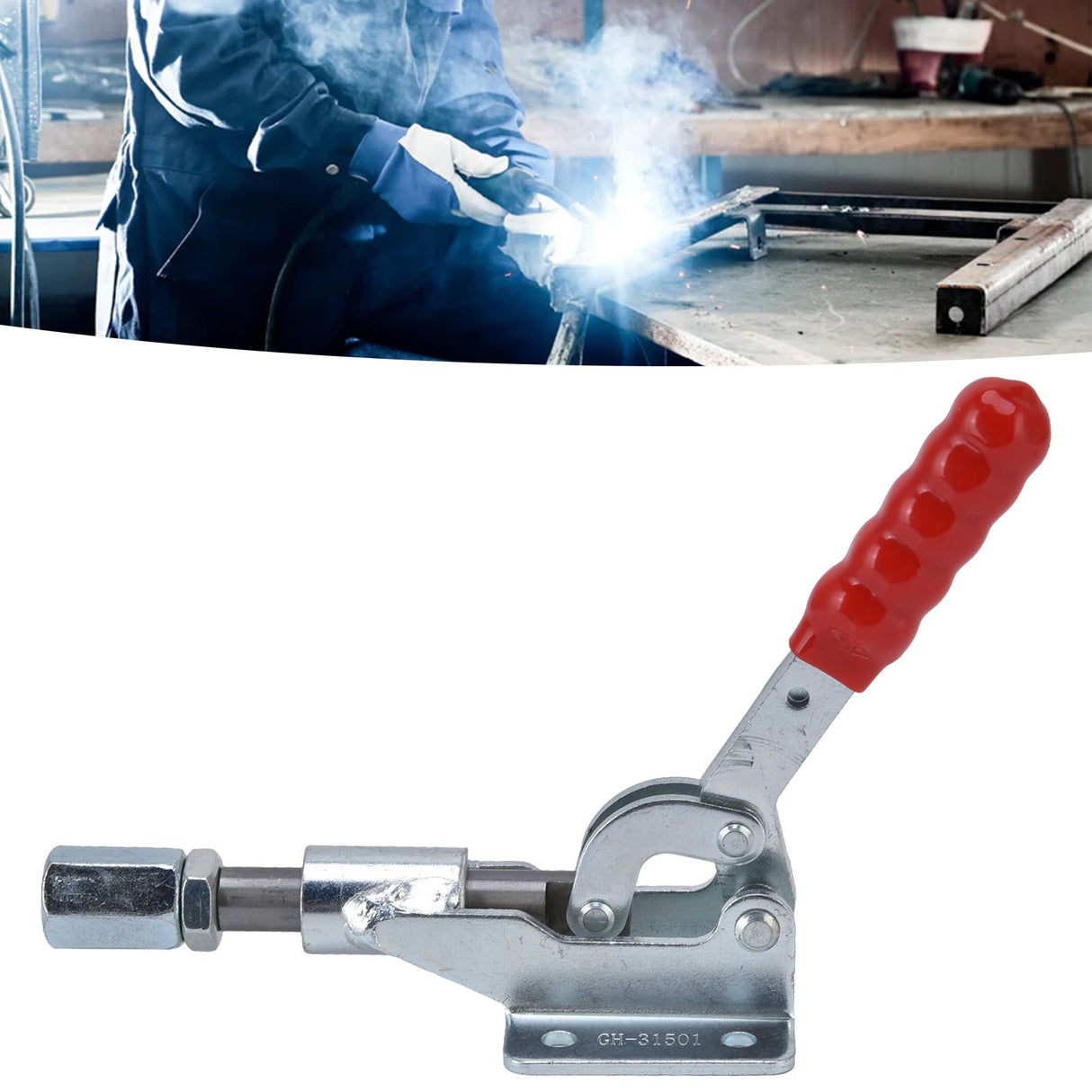 Hold Down Toggle Clamp 200KG Holding Capacity Quick Release Toggle Clamp for Home Decoration Equipment Installation