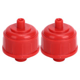 2 Pcs Spray Gun Filters G1/4 High Flowing Design Spray Gun Strainer Paint Gun Filter Pneumatic Tool Accessories - Top-Down View