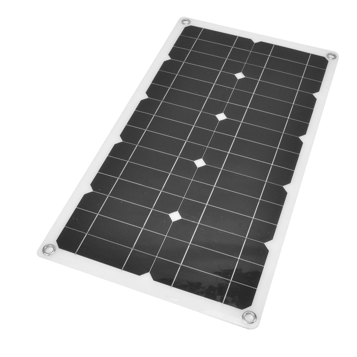 18V 100W Solar Panel Waterproof Solar Charging Panel Outdoor Battery Charger for Household Car Boat