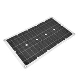 18V 100W Solar Panel Waterproof Solar Charging Panel Outdoor Battery Charger for Household Car Boat - Low Angle