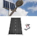 18V 100W Solar Panel Waterproof Solar Charging Panel Outdoor Battery Charger for Household Car Boat
