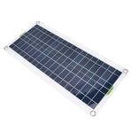 20W Solar Panel Battery Charger 21V Polysilicon Portable Solar Panel Charging Kit for Car