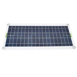 20W Solar Panel Battery Charger 21V Polysilicon Portable Solar Panel Charging Kit for Car