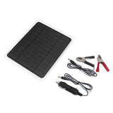 Solar Panel 2A 5W Monocrystalline Silicon Flexible Waterproof USB Output Solar Battery Charger for Emergency Lights
