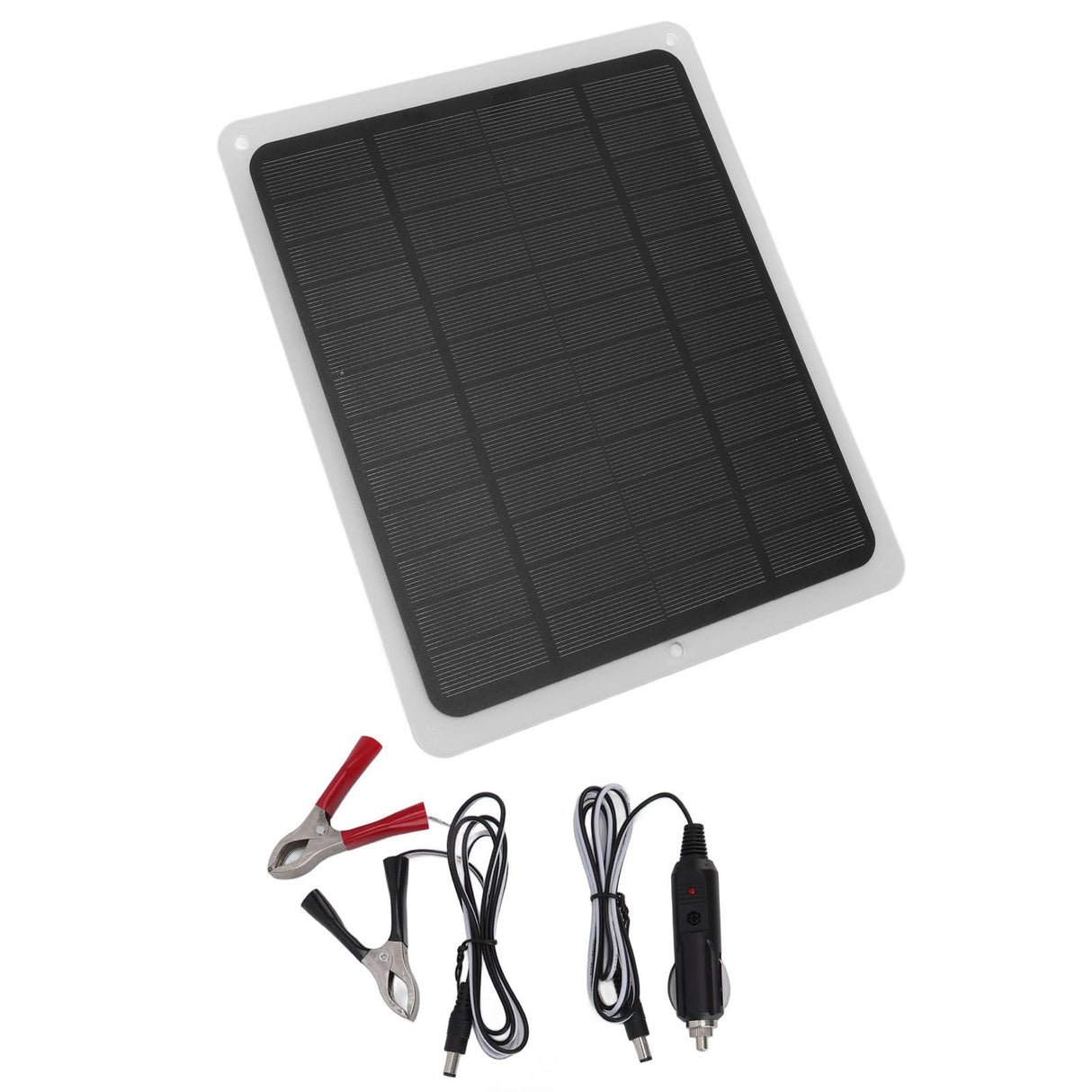 Solar Panel 2A 5W Monocrystalline Silicon Flexible Waterproof USB Output Solar Battery Charger for Emergency Lights