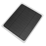 Solar Panel 2A 5W Monocrystalline Silicon Flexible Waterproof USB Output Solar Battery Charger for Emergency Lights
