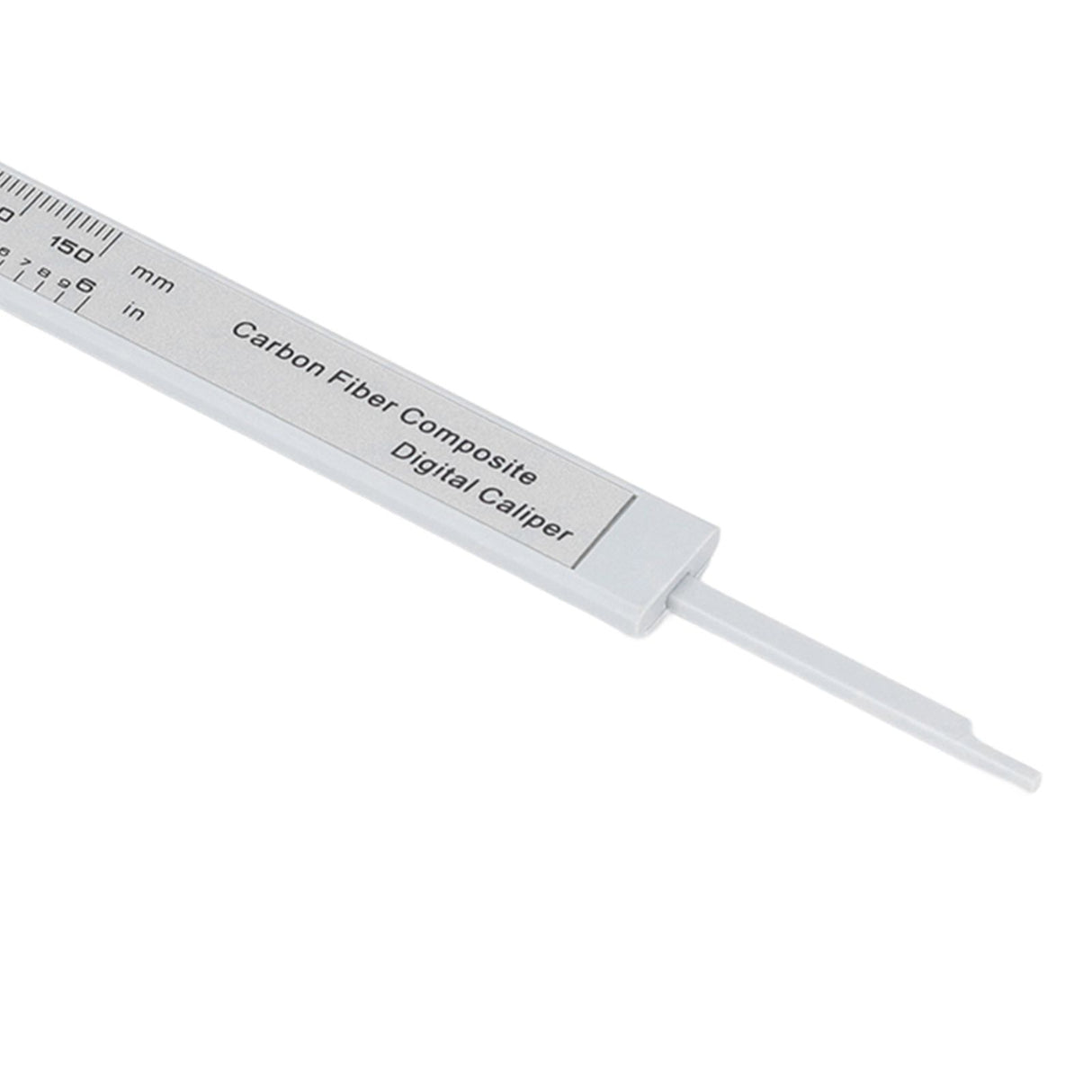 Solar Plastic Caliper 0‑150mm Electronic Digital Display Caliper for Engineering Surveying Angle Measurement