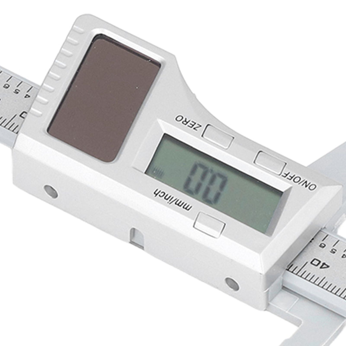 Solar Plastic Caliper 0‑150mm Electronic Digital Display Caliper for Engineering Surveying Angle Measurement