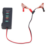 Car Battery Tester 12V Battery Analyzer Reverse Protection Function Good Electrical Conductivity High Sensitivity - Side View