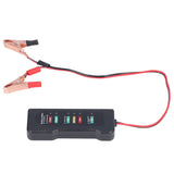 Car Battery Tester 12V Battery Analyzer Reverse Protection Function Good Electrical Conductivity High Sensitivity