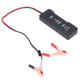 Car Battery Tester 12V Battery Analyzer Reverse Protection Function Good Electrical Conductivity High Sensitivity - Close-Up Angle