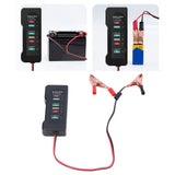 Car Battery Tester 12V Battery Analyzer Reverse Protection Function Good Electrical Conductivity High Sensitivity