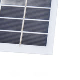2 Pcs Portable Solar Panel 2W 6V Mini Solar Cells High Conversion Efficiency for Household Lighting System