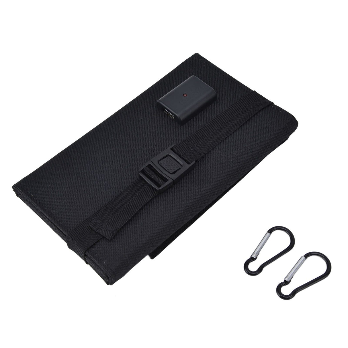 20W Solar Charger 2A 5V High Conversion Rate Solar 4 Folding Bag with USB Output Waterproof Solar Charger for Cellphone