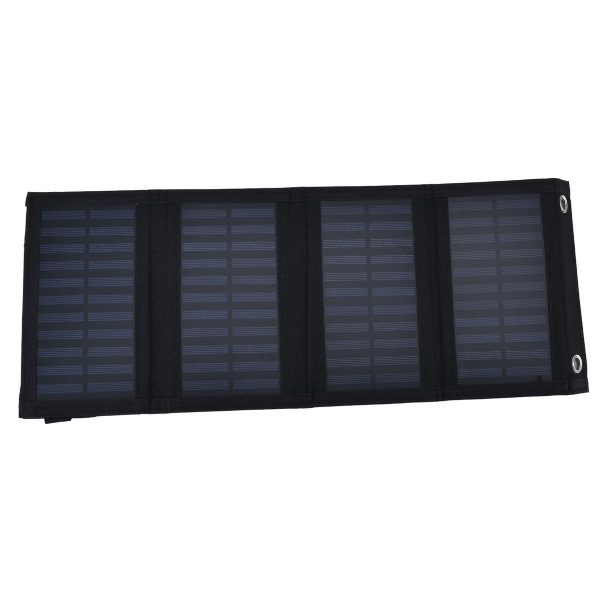 20W Solar Charger 2A 5V High Conversion Rate Solar 4 Folding Bag with USB Output Waterproof Solar Charger for Cellphone