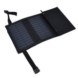 20W Solar Charger 2A 5V High Conversion Rate Solar 4 Folding Bag with USB Output Waterproof Solar Charger for Cellphone