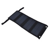 20W Solar Charger 2A 5V High Conversion Rate Solar 4 Folding Bag with USB Output Waterproof Solar Charger for Cellphone