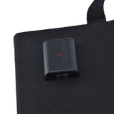 20W Solar Charger 2A 5V High Conversion Rate Solar 4 Folding Bag with USB Output Waterproof Solar Charger for Cellphone