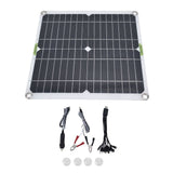 Portable Solar Panel 200W 5V Waterproof Lightweight Thin Design Solar Charger Board for Household Car Ship