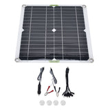 Portable Solar Panel 200W 5V Waterproof Lightweight Thin Design Solar Charger Board for Household Car Ship