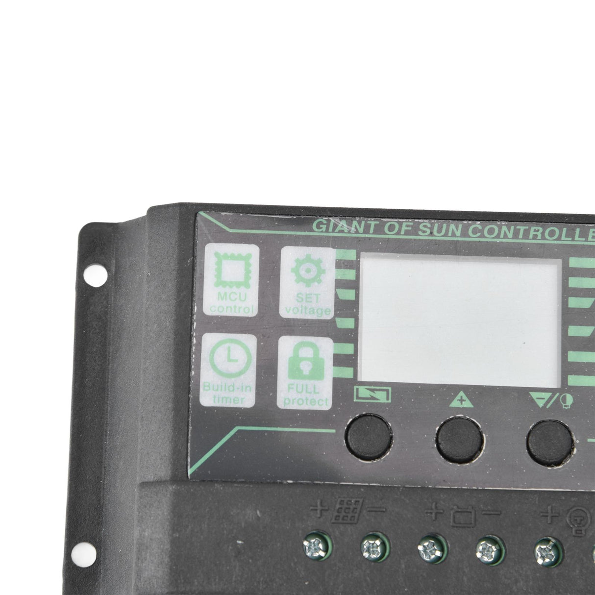 Solar Charge Discharge Controller Adjustable LCD Display PWM Dual USB Photovoltaic MPPT Solar Panel Regulator 30A