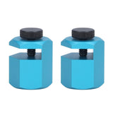 Aluminium Alloy Framing Square Attachment Jig Easy Grip Stair Gauge for Layout Blue