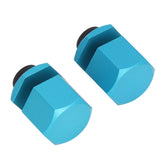 Aluminium Alloy Framing Square Attachment Jig Easy Grip Stair Gauge for Layout Blue