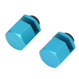 Aluminium Alloy Framing Square Attachment Jig Easy Grip Stair Gauge for Layout Blue - Extra Image