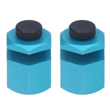 Aluminium Alloy Framing Square Attachment Jig Easy Grip Stair Gauge for Layout Blue