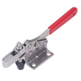 Quick Release Toggle Clamp Stainless Steel Welding Toggle Clamp Woodworking Hand Clamp Tool - Low Angle
