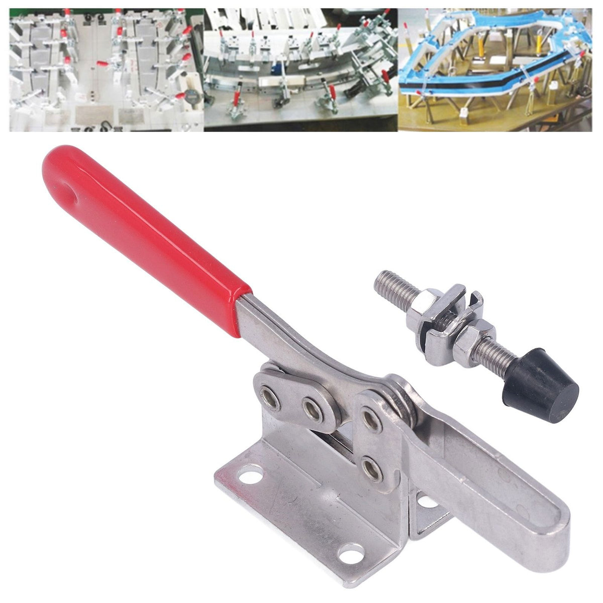 Quick Release Toggle Clamp Stainless Steel Welding Toggle Clamp Woodworking Hand Clamp Tool