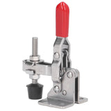 Vertical Toggle Clamp Stainless Steel Woodworking Toggle Clamp Hand Clamp Tool for Household - Top-Down View