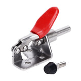 Quick Release Toggle Clamp Stainless Steel 99.2lb Capacity Prevent Slip Push Pull Lever Clamp for Woodworking Welding