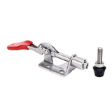 Quick Release Toggle Clamp Stainless Steel 99.2lb Capacity Prevent Slip Push Pull Lever Clamp for Woodworking Welding