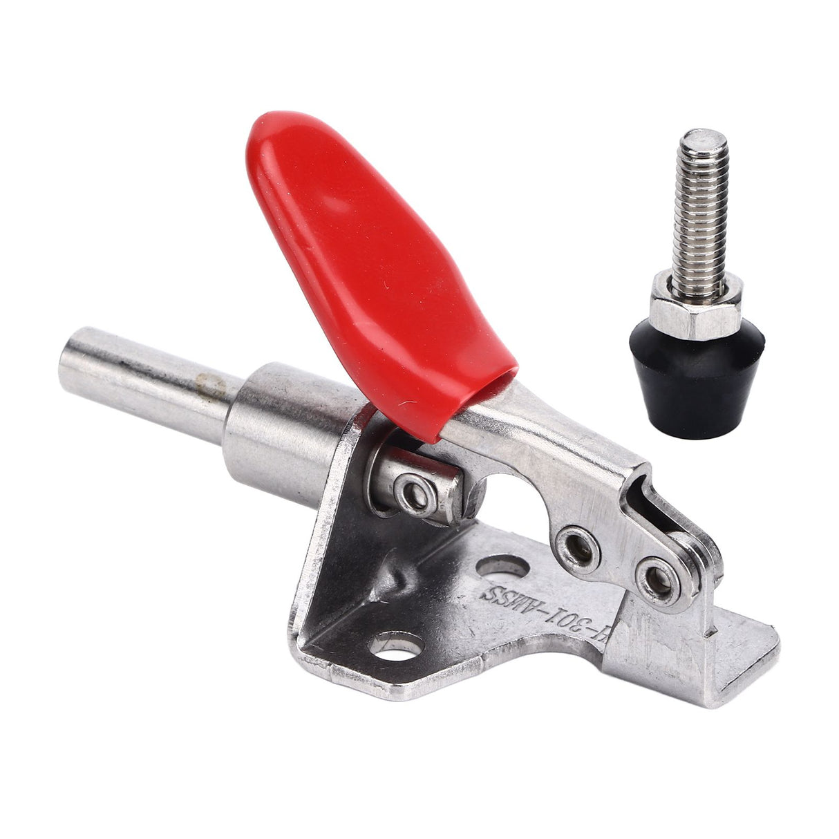 Quick Release Toggle Clamp Stainless Steel 99.2lb Capacity Prevent Slip Push Pull Lever Clamp for Woodworking Welding