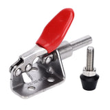 Quick Release Toggle Clamp Stainless Steel 99.2lb Capacity Prevent Slip Push Pull Lever Clamp for Woodworking Welding