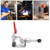 Quick Release Toggle Clamp Stainless Steel 99.2lb Capacity Prevent Slip Push Pull Lever Clamp for Woodworking Welding